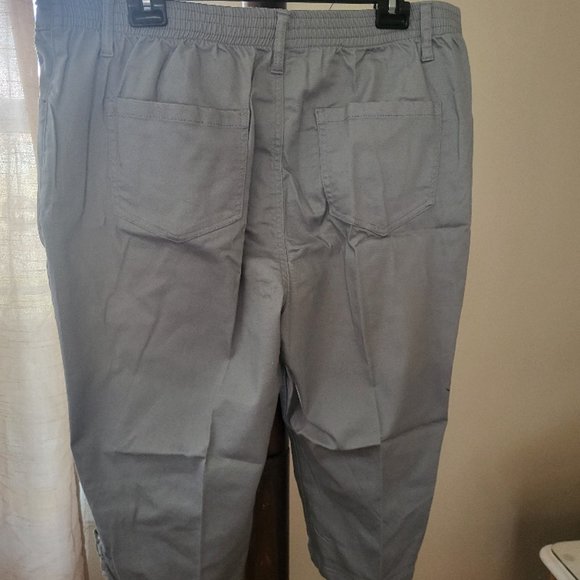 BN Blair Pedal Pushers 18P- Quarry - Picture 3 of 7